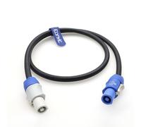 Eonvic PowerCon Cavo di prolunga di alimentazione per fascio di visualizzazione LED, luce di testa mobile, apparecchiature audio e video, ingresso SAC3FCA a SAC3FCB 20A 250V (25 piedi/7,5M)