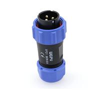 Eonvic Weipu SP21 3 Pin Maschio Plug Montaggio A Pannello Impermeabile IP68 Connettore Cavo Industriale Circolare Solare Elettrico