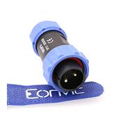 Eonvic Weipu SP21 SP2110/P 2 Pin Spina Maschio Impermeabile IP68 Connettore in linea Cavo Industriale Circolare Solare Connettore Elettrico