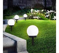 EONYUANGUO Luci solari per esterni da giardino, 8 Pack Luci solari del globo Lampada da giardino solare a LED Luce del paesaggio per giardino, recinto di fiori, prato, patio