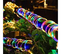 EONYUANGUO Tubo luminoso a LED, 5M 50LED Luci a stringa LED 8 modalità alimentate tramite USB Luci delle fate impermeabili per giardino, patio, Natale (Multicolore)