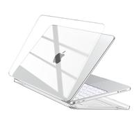 EooCoo Compatibile con Cover 2026 Apple MacBook Neo da 13 Pollici, Mac Laptop A3404 con Chip A18 Pro e Display Liquid Retina da 13", Plastica a Custodia, Superficie Liscia - Cristallo Trasparente