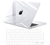 EooCoo Cover compatibile con MacBook Pro 14 Pollici 2026 2025-2023 2021 Pro/Max M5 A3434 M4 A3112 A3185 A3401 M3 A2918 A2992 M2 A2779 M1 A2442, Copritastiera, Custodia Rigide - Cristallo Trasparente