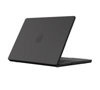 EooCoo Cover compatibile con MacBook Pro 16 Pollici 2026 2024 2023 2021 Pro Max M5 M4 M3 M2 M1 A3186 A3403 A2991 A2780 A2485 con Touch ID, Custodia Rigido in per Mac Pro 16" - Nero Opaco Traslucido