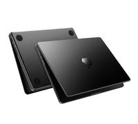 EooCoo Cover compatibile con MacBook Pro 16 Pollici M4 M3 M2 M1 Pro Max 2025 2024-2021, A3186 A3403 A2991 A2780 A2485 Ultra Sottile Custodia Rigido per Mac Laptop - Nero Siderale Opaco