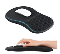 EooCoo Tappetino per Mouse con Supporto Polso e Design Massaggio Comodo