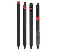 EooUooIP Penna Gel Rotante Liscia Con Inchiostro Nero ad Asciugatura Rapida da 0,5 mm Con Punta Liscia e Guaina Morbida Serie di Fascia Alta, Adatta Per Appunti di Diario e Materiale Scolastico.