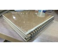 EOOUT 4 Pack A5 Blank Spiral Notebooks Sketchbooks, Unlined Journals 5.5 x 8.3in, 50 Sheets 100 Pages, 100gsm Diary Sketch Books for Drawing, Art, Students, Office