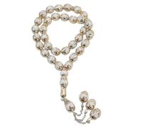 EORPAVU Collane Novelty Y 1pc Rosario islamico Collana di rosari musulmani Accessori per il culto (Bianco)