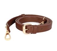 EORPAVU Fabbricazione borse,Tracolla lunga da donna, borsa a tracolla tracolla diagonale accessori per borse in pelle, gancio per tracolla regolabile，105-135 cm (marrone scuro)