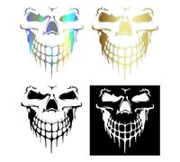 EORPAVU Fasce decorative per auto,Adesivi e calamite, adesivi decorativi riflettenti per auto e moto, adesivi per paraurti, carrozzeria, decorazioni per finestre (4 colori diversi)
