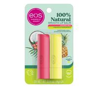 Eos Balsamo per labbra al burro di karitè, al latte di cocco e all’ananas e passion fruit, idratazione 24 ore su 24, per idratare le labbra secche, senza glutine