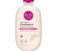 eos Cashmere Body Wash - Strawberry Dreams Gel doccia idratante · Formula gel cremoso · Con burro di karitè · 473 ml (16 fl oz)