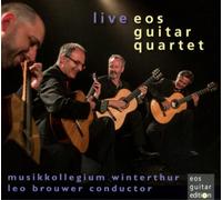 Eos Guitar Quartet EOS Guitar Quartet: Live (CD) Album Digipak