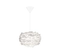 Eos Lampadario Mini Bianco con Rosone A Cono in Bianco