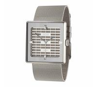 EOS New York "Petra Steel" Quarzo Acciaio Argento Swarovski Donna Orologio