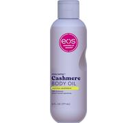 eos Olio Per Il Corpo Di Cashmere Vaniglia E Cashmere Idratazione 24 Ore Squalano Vegetale Per Lenire Ammorbidire E Lisciare La Pelle Secca 177 Ml Bianco