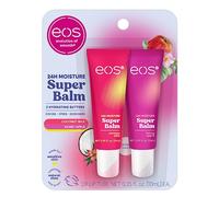 eos Pacote com 2 Balsamo Super Idratante 24H - Leite de Coco e Mel Maçã, maschera per labbra, trattamento giornaliero o Noturno, Feito per Sensível-Pele, 10,4 ml