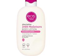 eos Shea Better - Lozione per il corpo Strawberry Dream, 24-hour Moisture Skin Care, Lightweight & Non-Greasy, Made with Natural Shea, Vegan, 16 fl oz