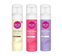 Eos Ultra Moisturizing Shave Cream Variety Pack: Pomegranate-Raspberry, Lavender Jasmine, Vanilla Bliss - 3 x 7.0 Ounce