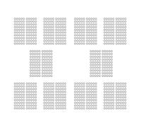 Eoslcusmvl 1000 Etichette Adesive NFC Ntag213 NFC 13,56 MHz ISO14443A 213 Etichette Adesive Universali per TUTTI I Telefoni Abilitati NFC