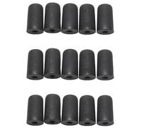 Eoslcusmvl 15 Pz Cello Endpin Tip Protector Gomma Violoncello Caso Pin Coda Mat Punta del Tappo di Protezione Antiscivolo per Parti Cello A Corda Violino