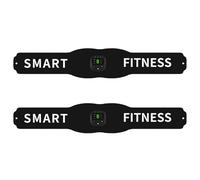 Eoslcusmvl 2X Stimolatore Muscolare Trainer Smart Fitness Allenamento Addominale Elettrici per La Perdita di Peso Cintura Dimagrante per Il Corpo Unisex