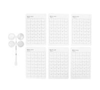 Eosnow Flipper Ottico con 6 pz Visual Card Optometry Flip flipper optometria +-2.00 per Migliorare la chiarezza visiva(±200 degrees) Glasögonskötsel