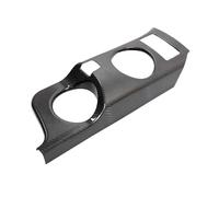 EOTCXJBX Adesivo Decorativo for Pannello portabicchieri della Console Centrale Compatibile con Nissan Fairlady 400Z 2023+ Accessori for Interni Auto in Vera Fibra di Carbonio