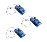 EOTVHTMT Modulo relè fotoresistore Interruttore di Controllo Luce 3X 12V Sensore di rilevamento XH-M131 Blu