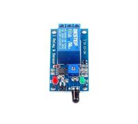 EOTVHTMT Modulo sensore di rilevamento Modulo relè sensore Allarme antincendio 1 Canale 5V/12V Modulo relè Ricevitore a infrarossi(5V)