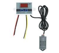 EOTVHTMT XH-W3005 W3005 DC 12V 24V 220V 10A Regolatore di umidità Digitale Interruttore di Controllo igrometro 0~99% RH Igrostato con sensore di umidità