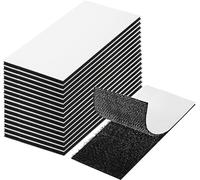 EOTW Feltro Adesivo Forte Biadesivo, 18 Pezzi Extra Forte Autoadesivo Adesivo A Strappo Per Le Faccende Domestiche Fai Da Te Nero 5 x 10 cm