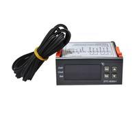 Eouayoree -8080H Termostato per Frigorifero Termostato per Frigorifero Display Digitale Microcomputer Regolatore di Temperatura 220V Nero 1 Set
