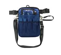 Eouayoree da Infermiera Cintura da Allattamento Organizer Forbici da Infermiera Kit per La Cura Valigetta Porta Attrezzi Borsa un Tracolla Blu