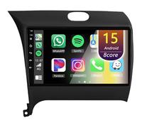 Eouyt Android Autoradio per Kia Cerato 3 K3 2013-2016, 9" Touch Screen Stereo Auto con CarPlay Android Auto GPS Bluetooth Telecamera(LHD,8Core(8+128GB))