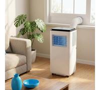 Eouyt Condizionatore Portatile 14000 BTU con Telecomando, Timer 24H, unità AC Silenziosa Mobile su Ruote per Raffrescamento Camera, Ufficio e Appartamento, Style 2, 10000 BTU