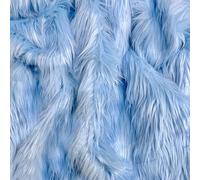EOVEA, Tessuto in pelliccia sintetica al metro, larghezza 152,4 cm, soffice e morbida pelliccia sintetica per cucito, artigianato, costumi, tappezzeria e decorazione della casa, tessuto in peluche a
