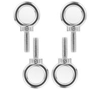 Eowpower 4 pezzi 3/8 "-16 UNC 304 acciaio inossidabile 3/8" x 1-1/4" bullone a occhiello