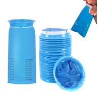 Eowppue 20 pezzi Sacchetti Vomito,sacchetti vomito da viaggio Superiori ed Ecologici, Compatti e Portatili, Essenziali per la Guida o il Viaggio