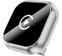 EOYLBFWH Mini Adattatore CarPlay Wireless, per Audi Q2 2020 2021 2022 2023 2024 2025 2026 Ultima Versione Adattatore CarPlay Plug Play Auto USB Converte,C-Silver-Normal