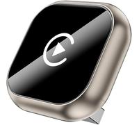 EOYLBFWH Mini Adattatore CarPlay Wireless, per Dacia Nova Supernova Sandero Stepway Solenza 2000-2024 2025 2026 Ultima Versione Adattatore CarPlay Plug Play Auto USB Converte,B-Gold-Normal