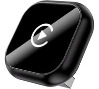 EOYLBFWH Mini Adattatore CarPlay Wireless, per Dacia Nova Supernova Sandero Stepway Solenza 2000-2024 2025 2026 Ultima Versione Adattatore CarPlay Plug Play Auto USB Converte,A-Black-Normal