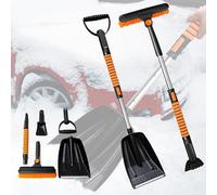 EOYLBFWH Set Pala Neve, per BMW F45 Serie 2 Active Tourer 2013-2020 Snow Brush Scraper di Ghiaccio Portatile Pala Neve