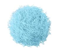 EOYVAIL Carta velina per lavorazione artigianale，Carta kraft per tovaglioli di carta triturati, riempitivo per cesti regalo in rafia per confezioni regalo per feste (200 g, azzurro)