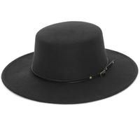 EOZY Cappello Fedora classico in feltro da donna e da uomo, a tesa larga, cappello jazz panama, casual, per feste e chiese, Style-E., 7.125