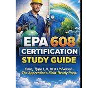 EPA 608 Certification Study Guide: Core, Type I, II, III & Universal - The Apprentice's Field-Ready Prep