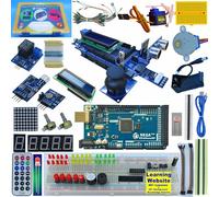 ePalZoneXP Mega 2560 Starter Kit, compatibile con Arduino, kit di apprendimento elettronico, il più dettagliato spiegato 50+ lezioni, più 40+ articoli di conoscenza di sfondo (Ultimate Kit)