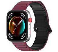 EPANO Cinturino magnetico per Watch Fit 3, accessorio per cinturino in silicone, cinturino di ricambio per orologio Fit3 Band, For Fit 3, Agata