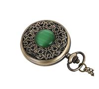 EPASHA Orologio da taschino, Orologio da taschino Orologi da uomo in bronzo vintage Il più grande orologio da taschino Collana I migliori regali for i militari Regali unisex (Colore : A)